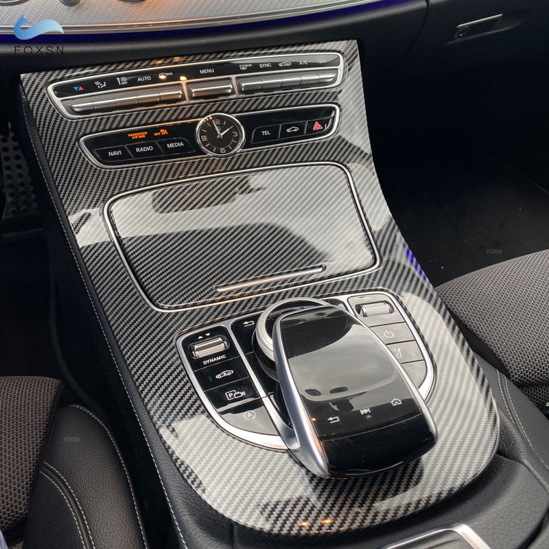 Interior Design Texture - Car ABS Carbon Fiber Texture Console