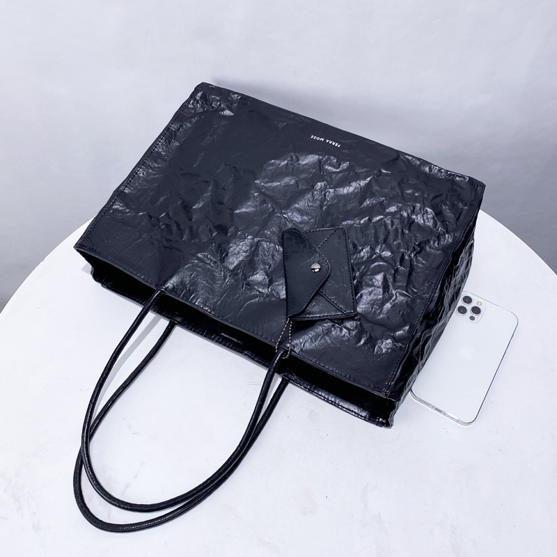 Korean Casual Kraft Paper Tote - Interior Design Paper 评论和价格