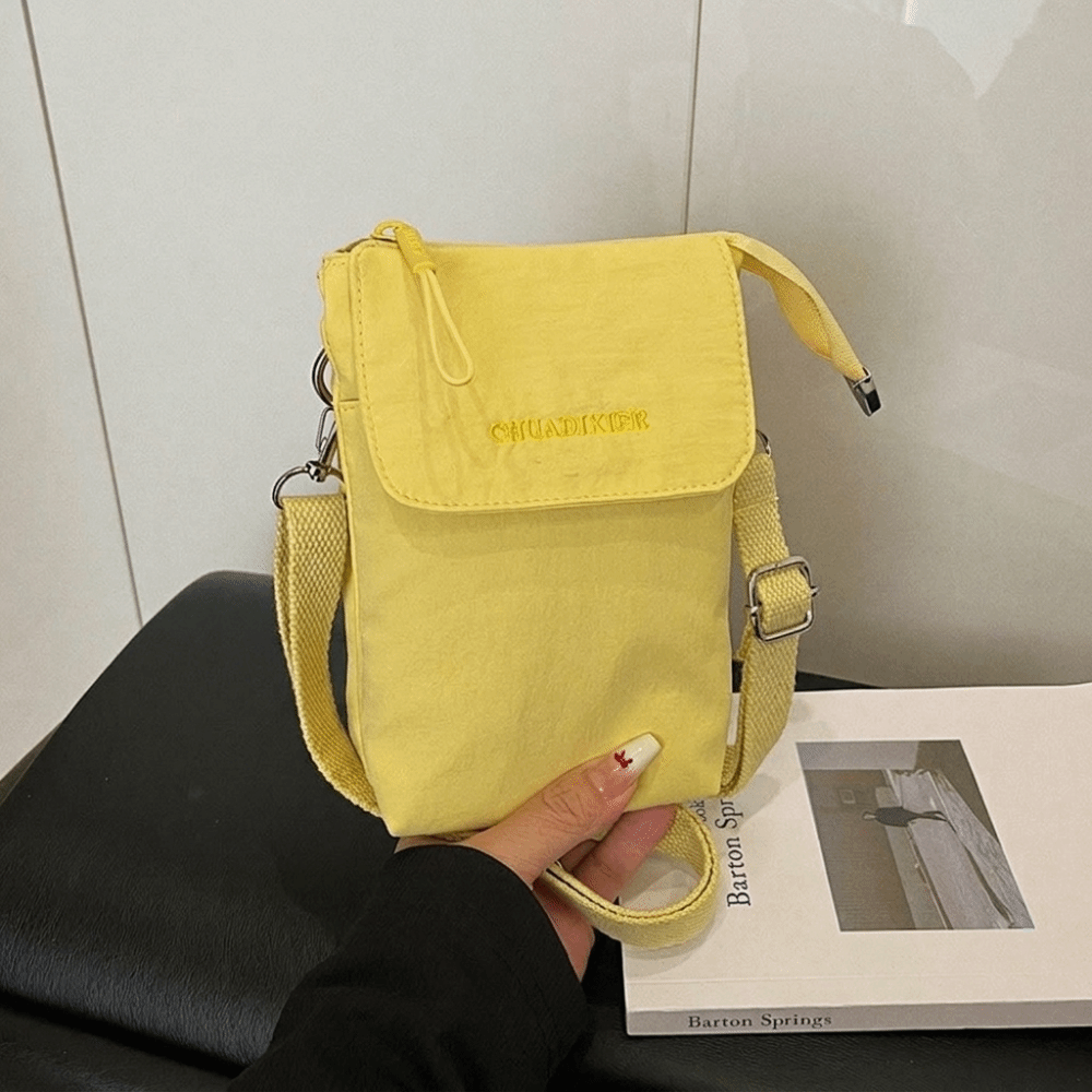 Solid Color Nylon Phone Bag Ul - Interior Design Simple 评论和价格