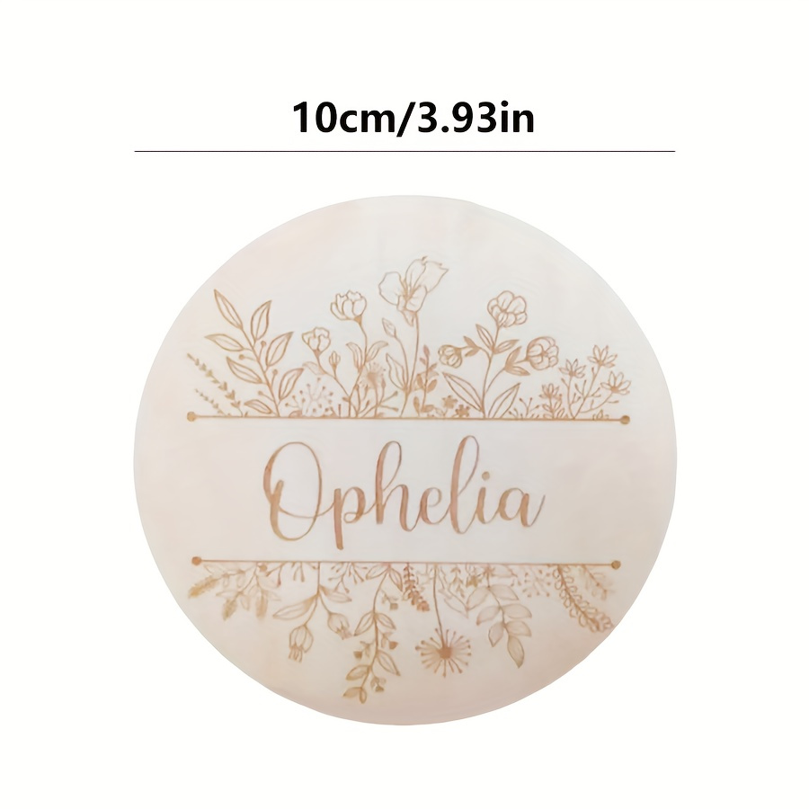 Personalized Floral Engraved N - Interior Design Names 评论和价格
