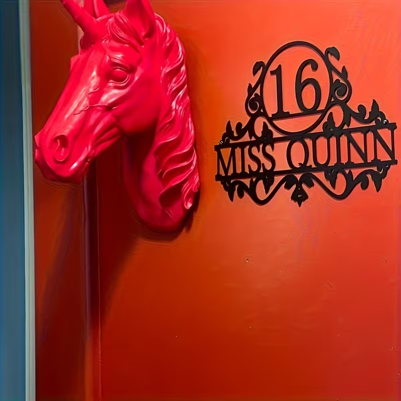 Custom Metal House Number & St - Interior Design Names 评论和价格