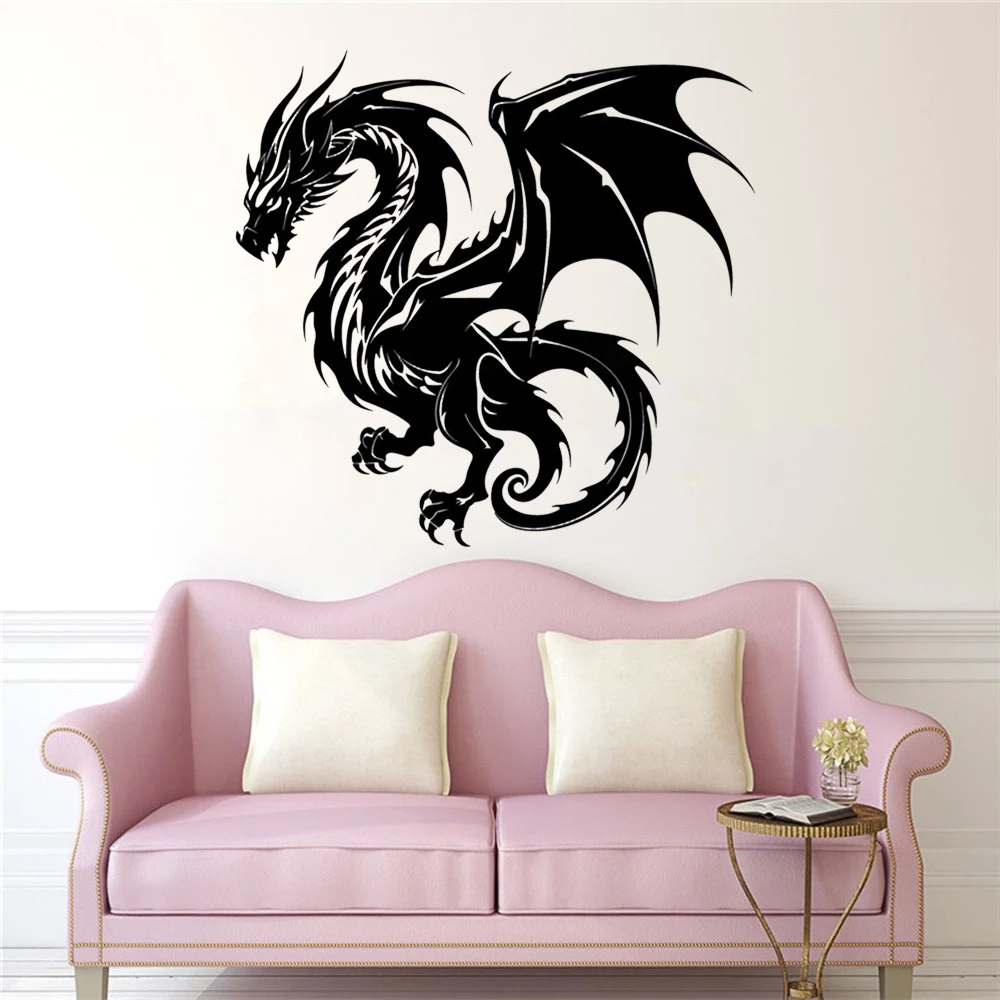 Dragon Wall Decor Wild Dragon  - Interior Design Layout 评论和价格