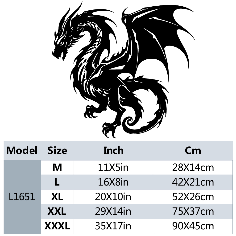 Dragon Wall Decor Wild Dragon  - Interior Design Layout 评论和价格