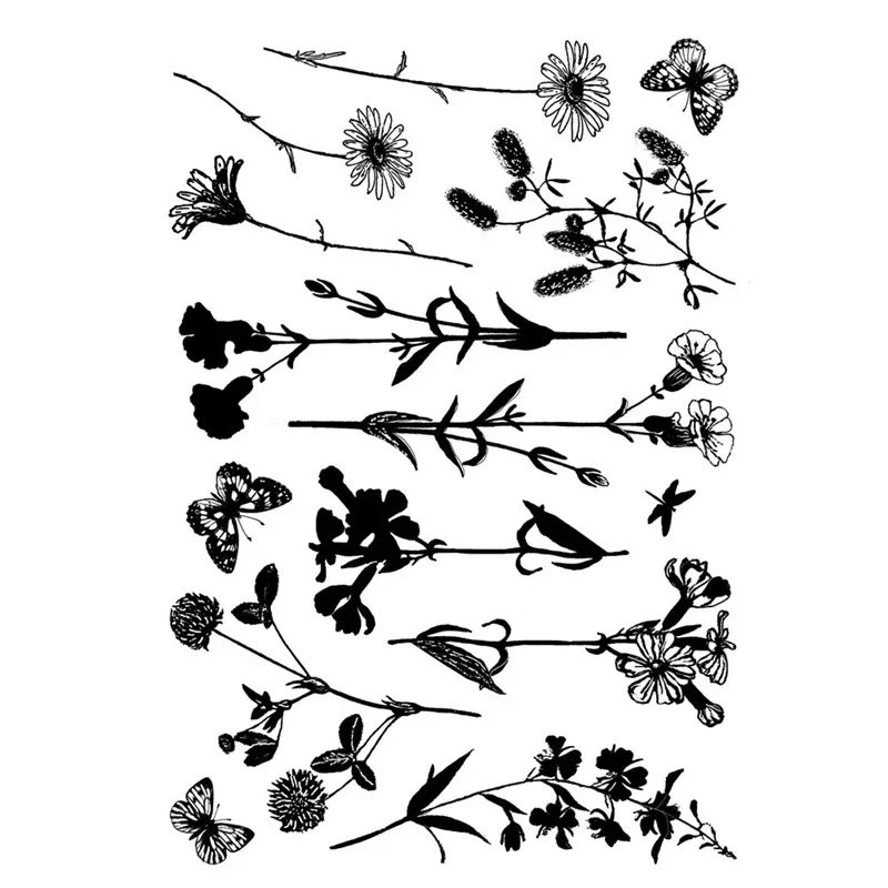 New Arrival Plant Clear Stamps - Interior Design Paper 评论和价格