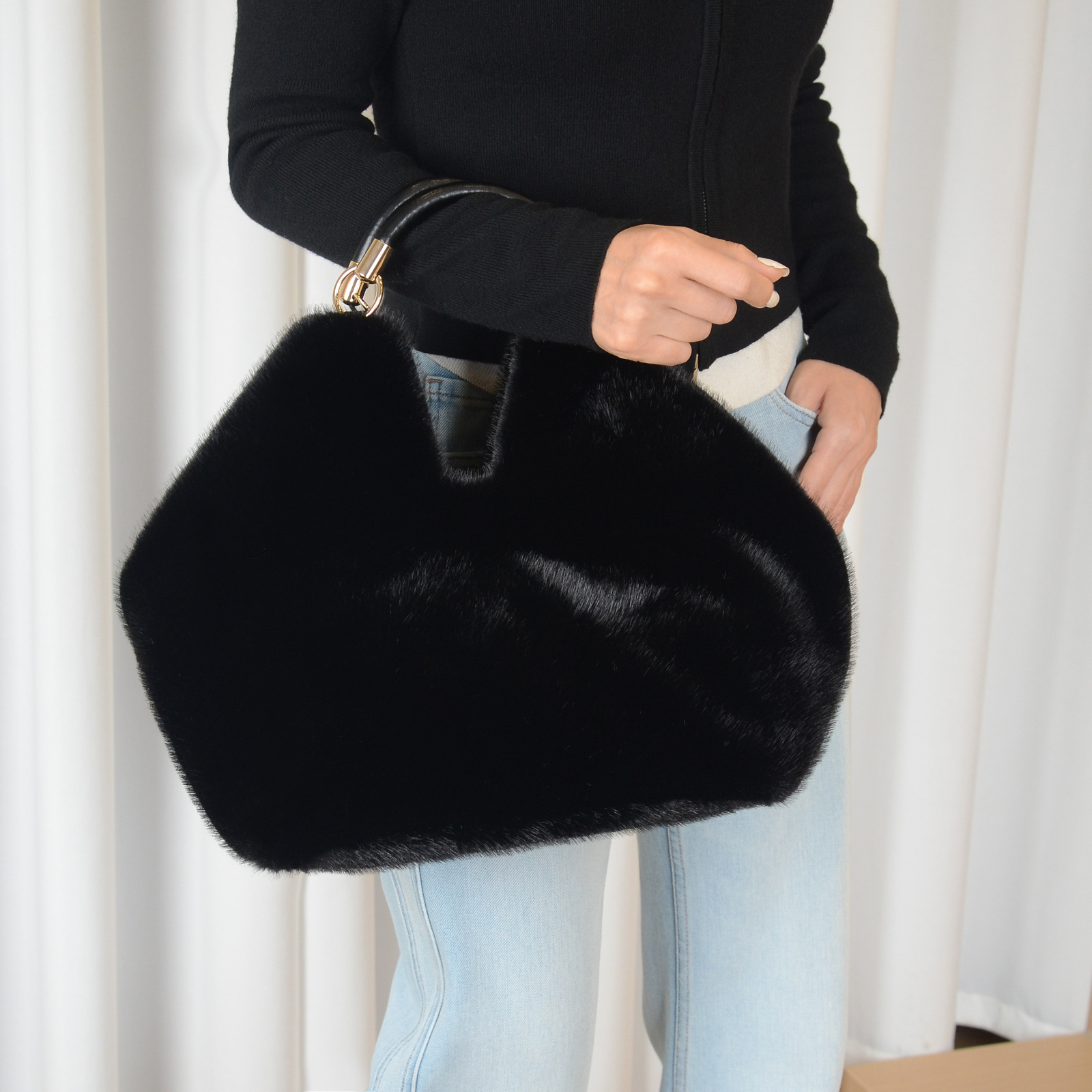 Winter New Women's Fake Fur Ha - Interior Design Simple 评论和价格