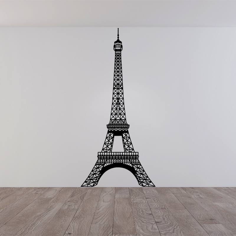 The Eiffel Tower Vinyl Sticker - Interior Design Layout 评论和价格