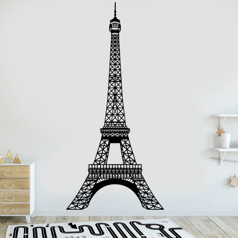 The Eiffel Tower Vinyl Sticker - Interior Design Layout 评论和价格