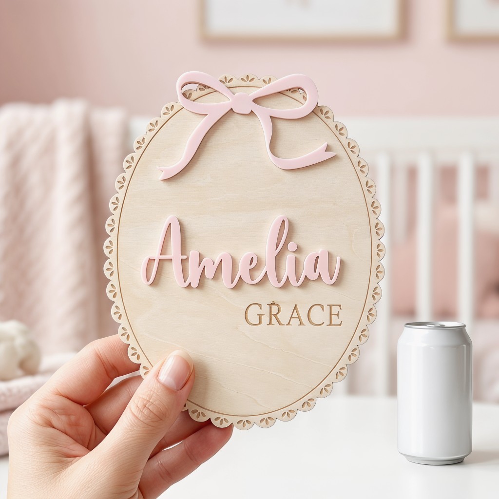 1Pc Custom Bow Lace Edge Baby  - Interior Design Names 评论和价格