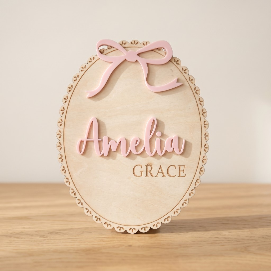 1Pc Custom Bow Lace Edge Baby  - Interior Design Names 评论和价格