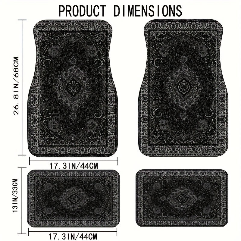 Car Floor Mats Rectangular Ban - Interior Design Degree 评论和价格