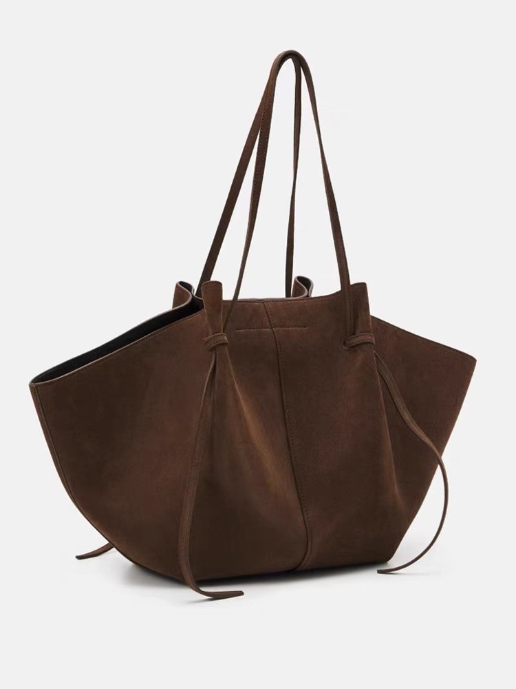 Faux Suede Tote Bags For Women - Interior Design Name 评论和价格