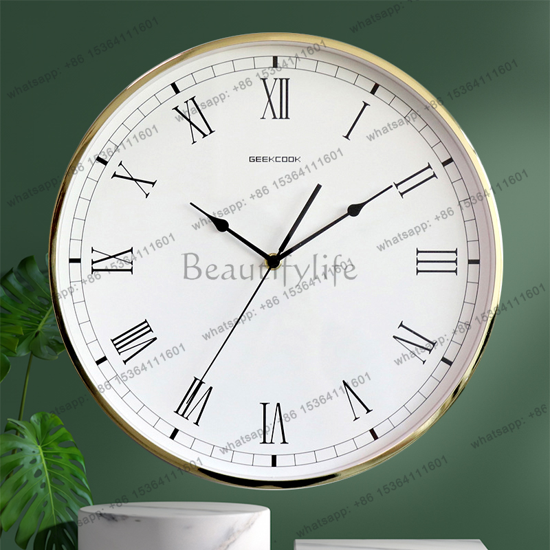 Creative Korean Wall Clock Mod - Interior Design Organic Modern 评论和价格